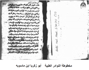 مخطوطة النوادر الطبية