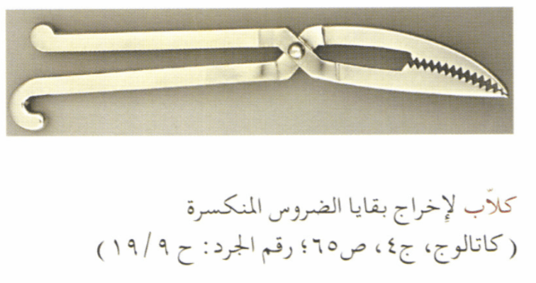 كلاب لاخراج بقايا الضروس المنكسرة